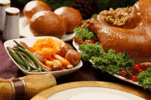 A festive feast.