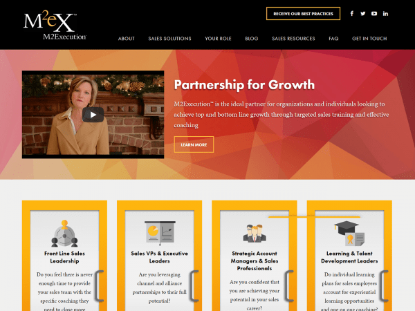 A website design for nxx with sleek M2 execution.
