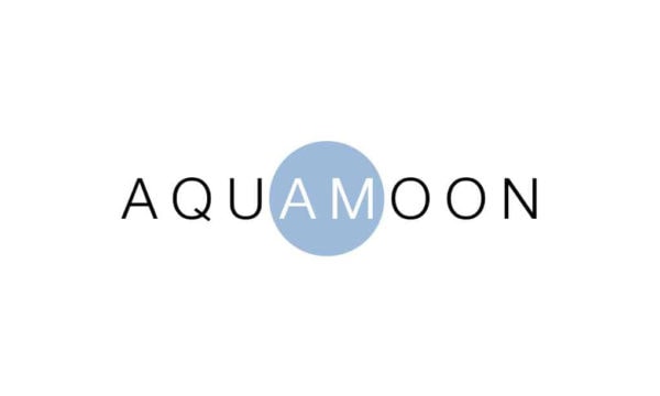 Aquamoon logo on a white background.
