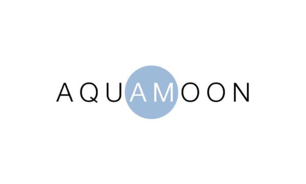 Aquamoon logo on a white background.