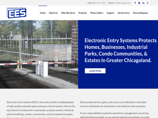 Gate Company Web Design