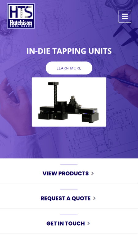 Manufacturer Website Design
