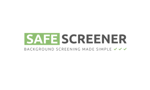 Safe Screener logo on white background.