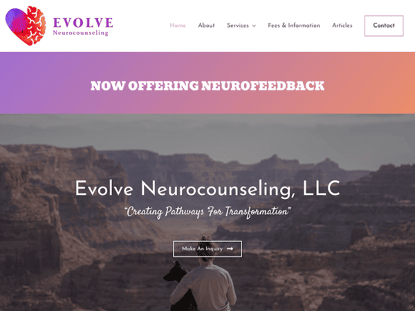 Evolve Neurotherapies website.