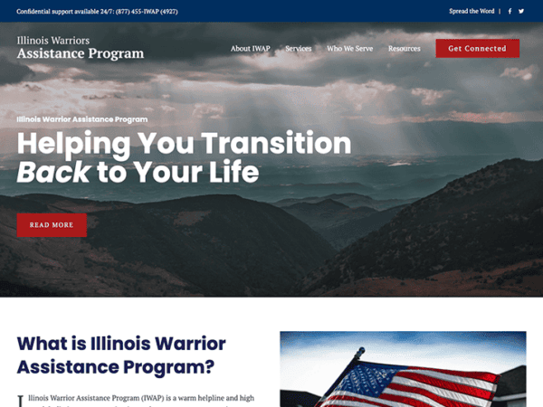 Illinois Joining Forces - warrior assistance website.