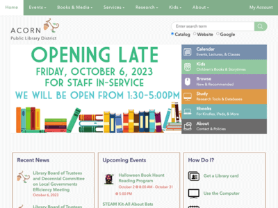 25 Best Library Website Examples in 2025 | CyberOptik