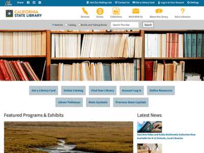 25 Best Library Website Examples in 2025 | CyberOptik