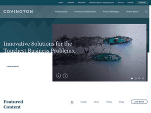 Covington innovative solutions for business problems.