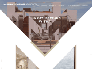 Martin luther architecture & design website.