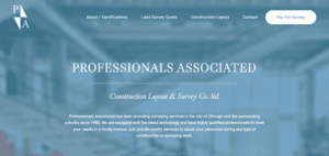 The website for professionals associated.