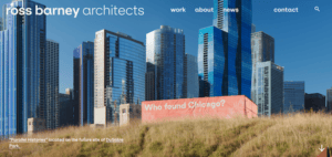 A website for ross burney architects.
