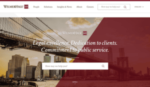 A website for a law firm in new york city.