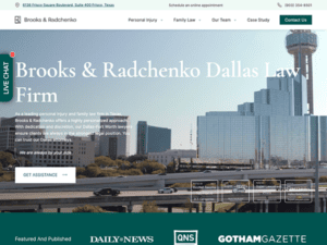 Brooks radenko dallas law firm.