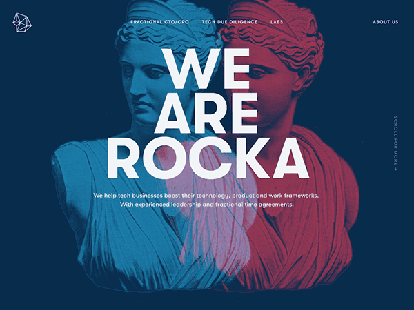 We are rocka website design.