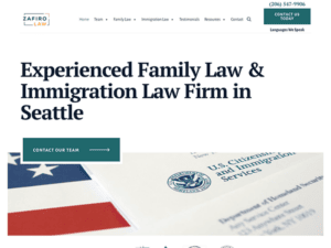 Experienced family law & immigration law firm in seattle.
