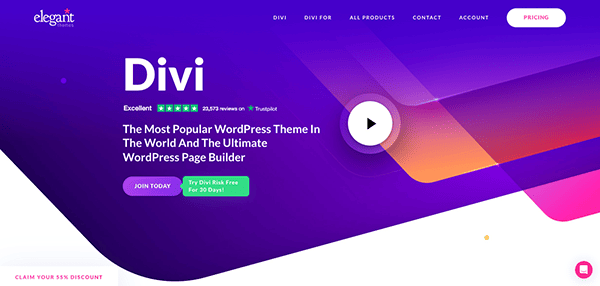 Divi is a social wordpress theme.