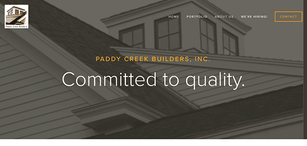 Daddy creek builders, inc website.