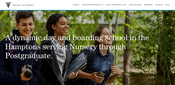 A website for the hamilton services nursery through postgraduate.