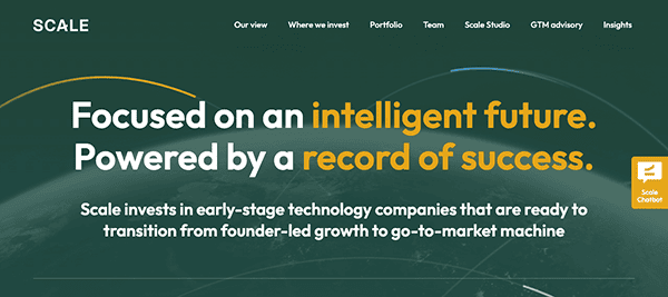 Scale focused on an intelligent future powered by record machine.