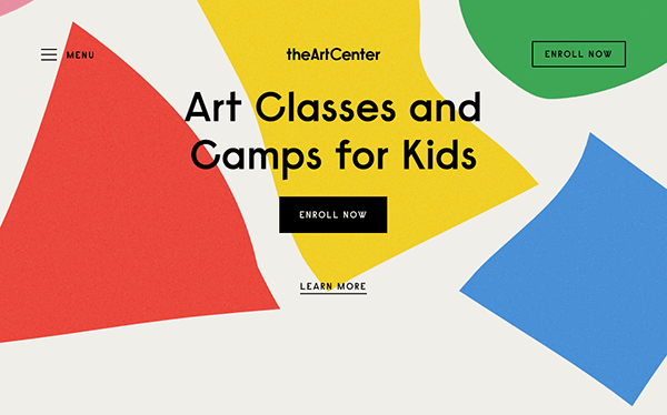 Art classes and camps for kids.