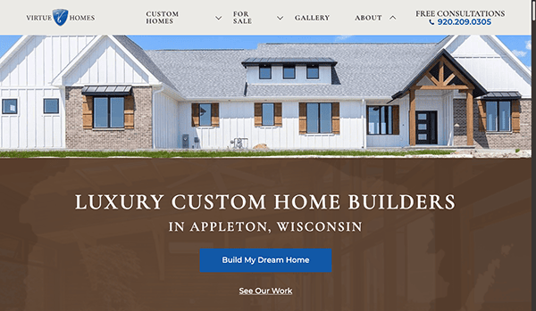 Luxury custom home builders in aperton wi.