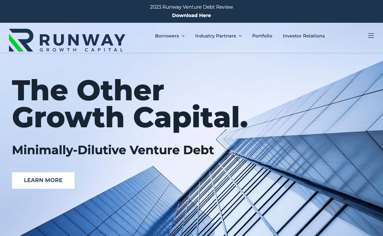 The website for runway growth capital.