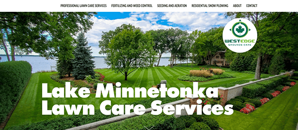 Lake minnetonka lawn care services.