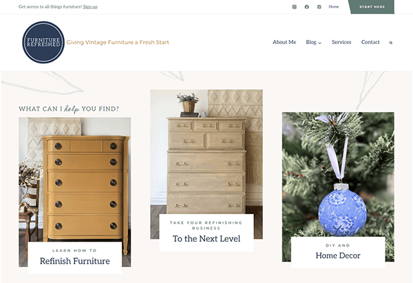 Explore our homepage, showcasing top-notch furniture websites dedicated to refinishing furniture, boosting your business, and DIY home decor. Discover stunning images of wooden dressers and beautifully decorated ornaments for inspiration.
