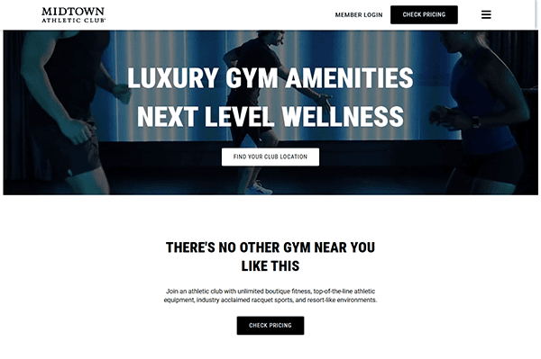 Explore the Midtown Athletic Club website, a pinnacle among fitness websites, showcasing luxury gym amenities and holistic wellness services. Immerse yourself in an unparalleled experience that sets the standard for best gym websites nationwide.