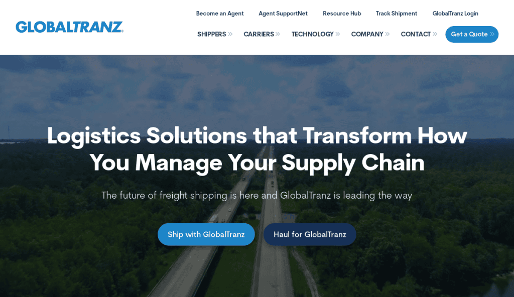20 Best Logistics Website Designs I CyberOptik