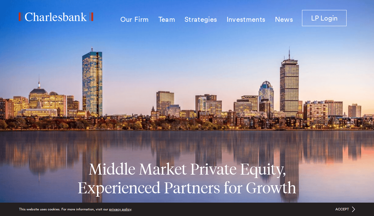 A city skyline with a body of water.