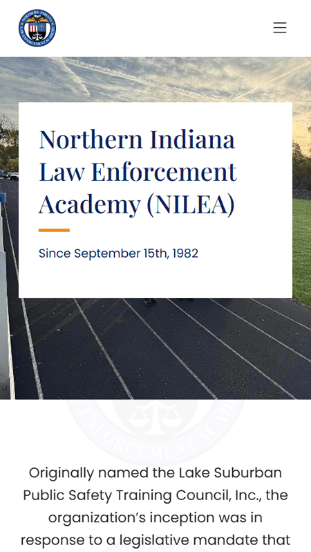 Screenshot of the California Highway Patrol's EVOC page showcasing law enforcement training, including emergency vehicle operations courses, images of officers in action, a course schedule, contact info, and logos for California government and the California Highway Patrol.