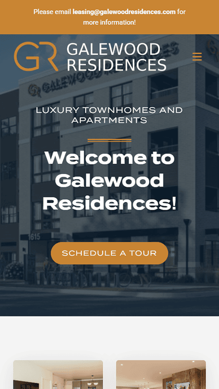 Tall infographic for PolyWorks India Expansion, featuring company logos, photos of new office spaces at Galewood Residences, key growth statistics, workplace benefits, and floorplans—all styled in blue, white, and orange corporate branding.