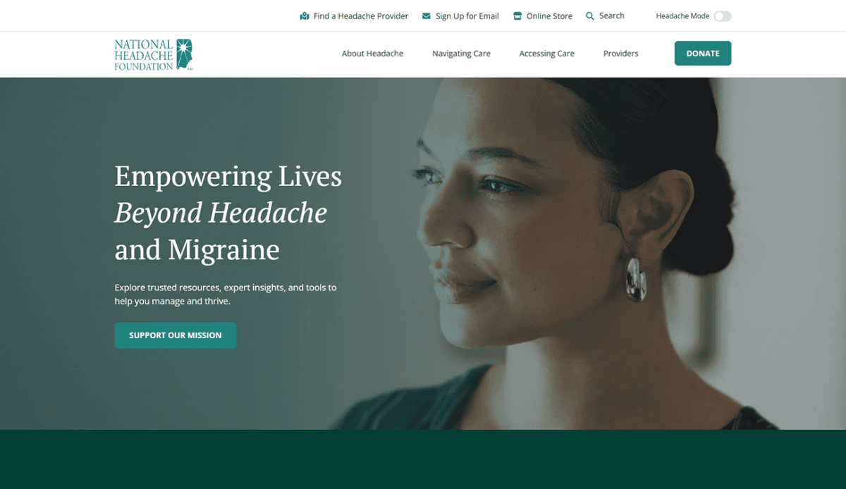 Screenshot of the Palo Alto Networks home page, showing navigation menus, call-to-action buttons, informational sections, testimonial boxes, and links to resources—all in a teal, white, and gray color scheme designed to be clear and easy to navigate so users won’t get a headache searching for what they need.